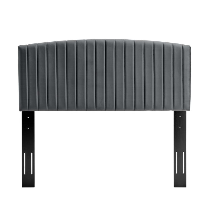 Rebecca Performance Velvet Twin Headboard