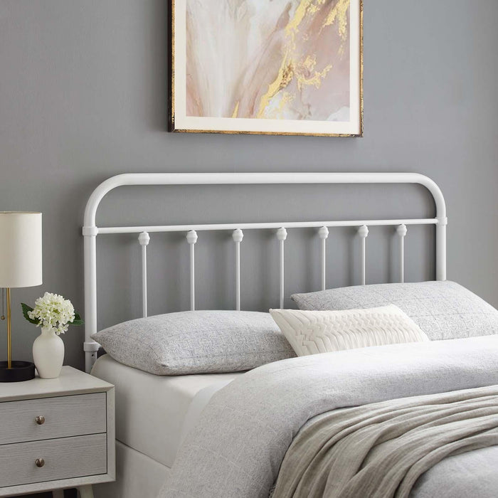 Sage Twin Metal Headboard