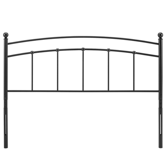 Abigail Queen Metal Headboard