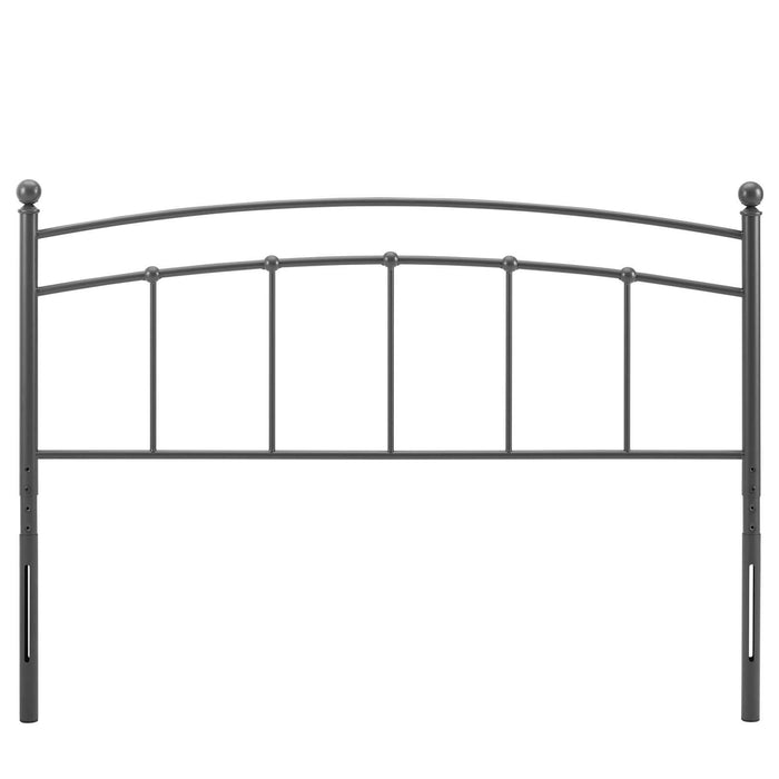 Abigail Queen Metal Headboard