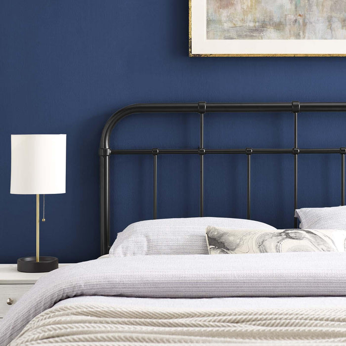 Alessia Queen Metal Headboard