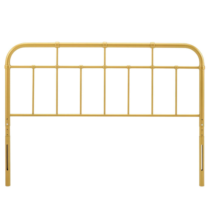 Alessia Queen Metal Headboard