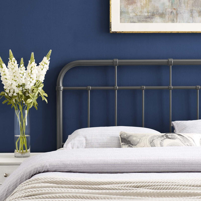 Alessia Queen Metal Headboard