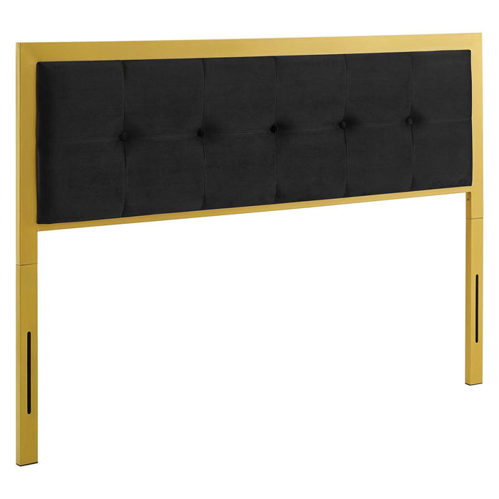 Teagan Tufted Full Performance Velvet Headboard image