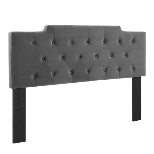 Juliet Tufted Full/Queen Performance Velvet Headboard image