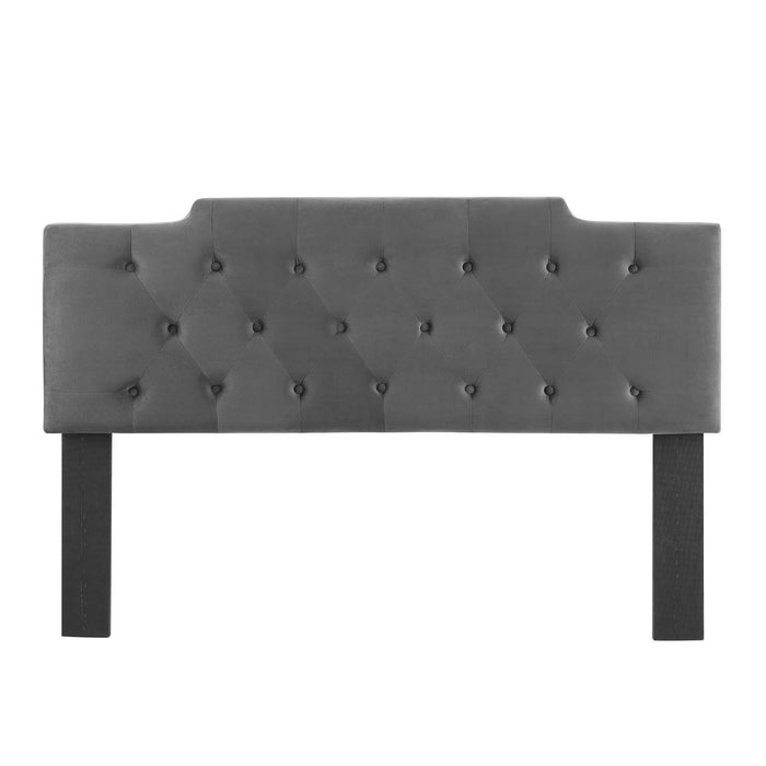 Juliet Tufted Twin Performance Velvet Headboard