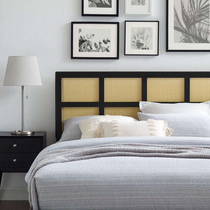 Luana Cane Full Headboard