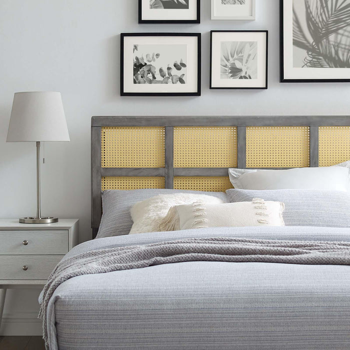 Luana Cane Queen Headboard