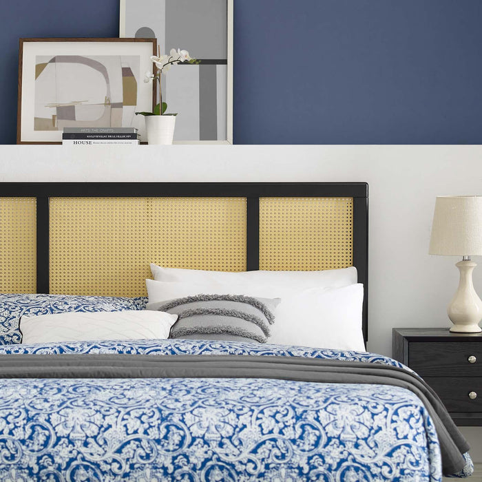 Delmare Cane Full Headboard