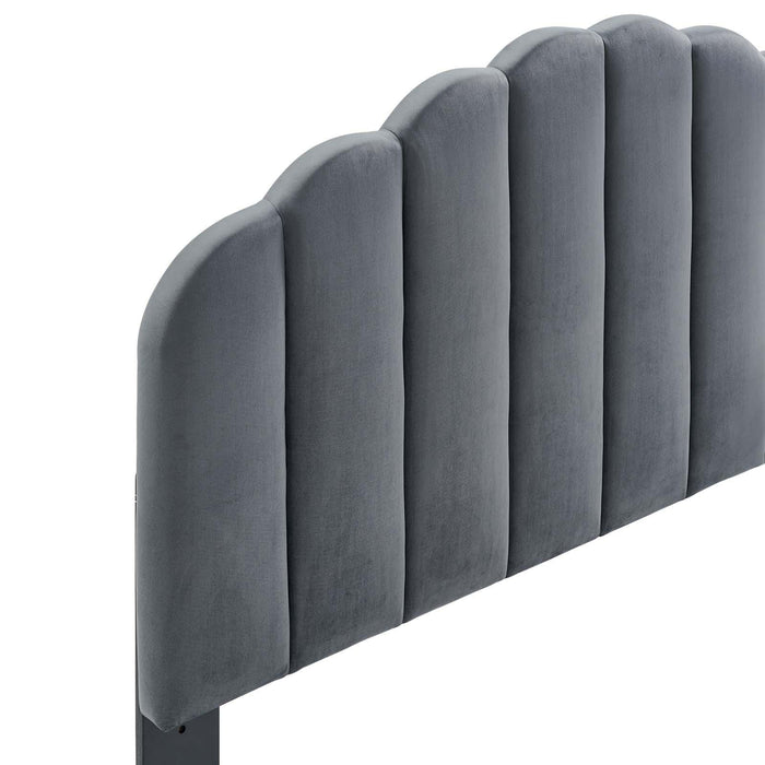 Veronique Full/Queen Performance Velvet Headboard