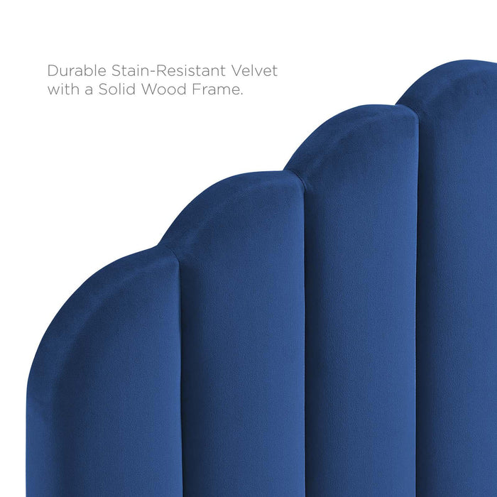 Veronique Twin Performance Velvet Headboard