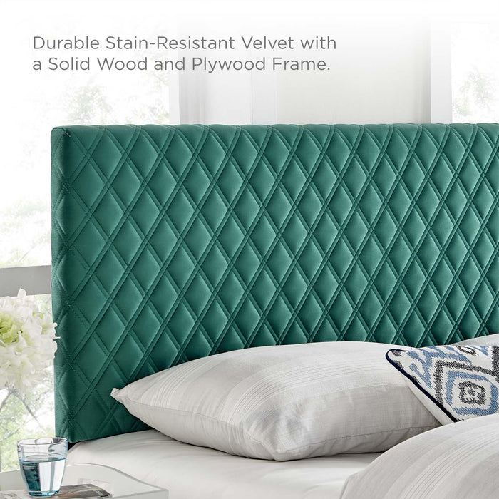 Angela King Performance Velvet Headboard