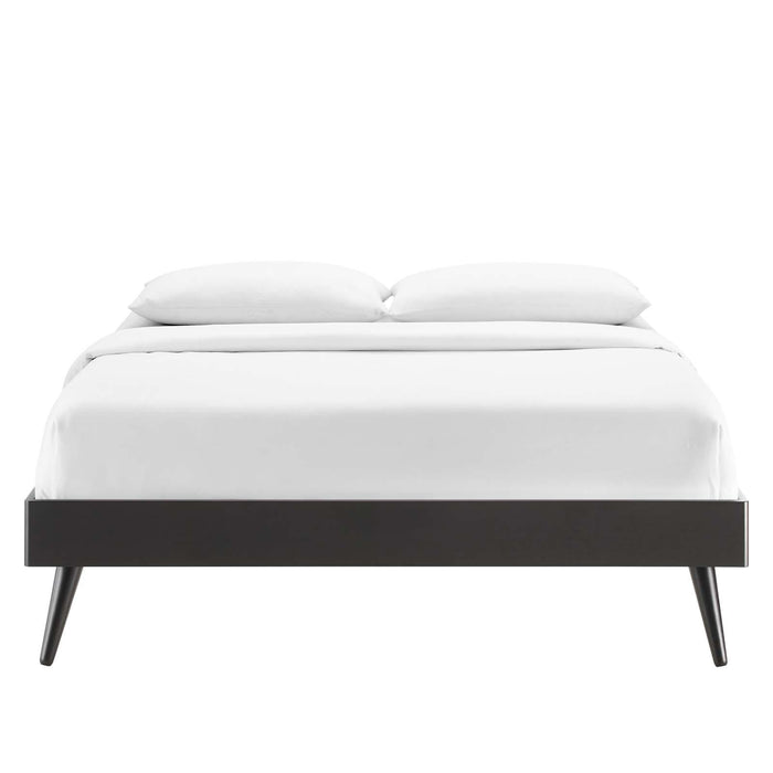 Margo King Wood Platform Bed Frame