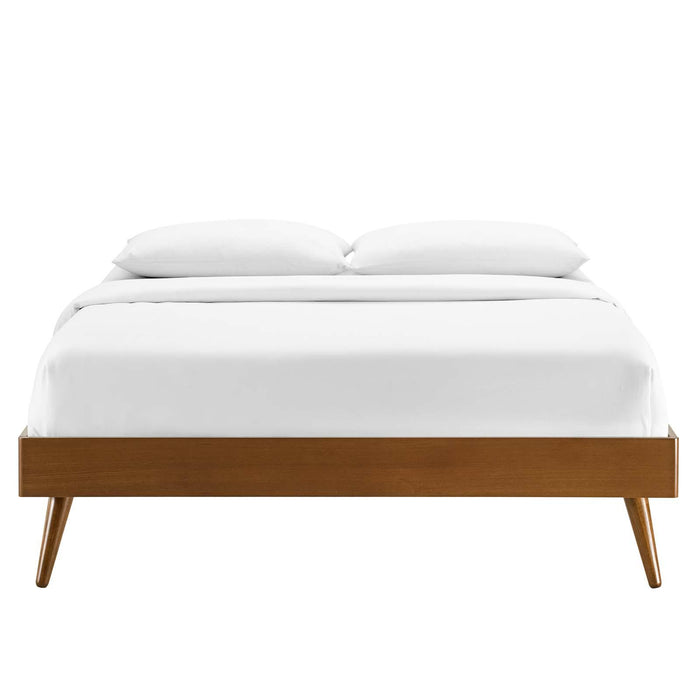 Margo King Wood Platform Bed Frame