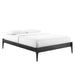 June King Wood Platform Bed Frame image