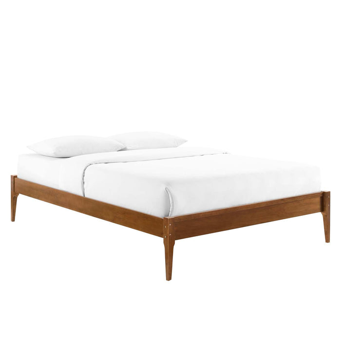 June Twin Wood Platform Bed Frame