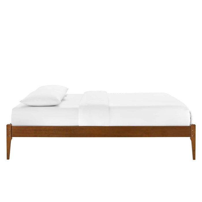 June Queen Wood Platform Bed Frame