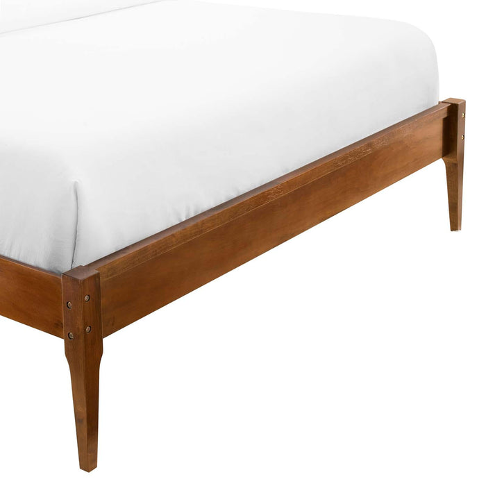 June Twin Wood Platform Bed Frame