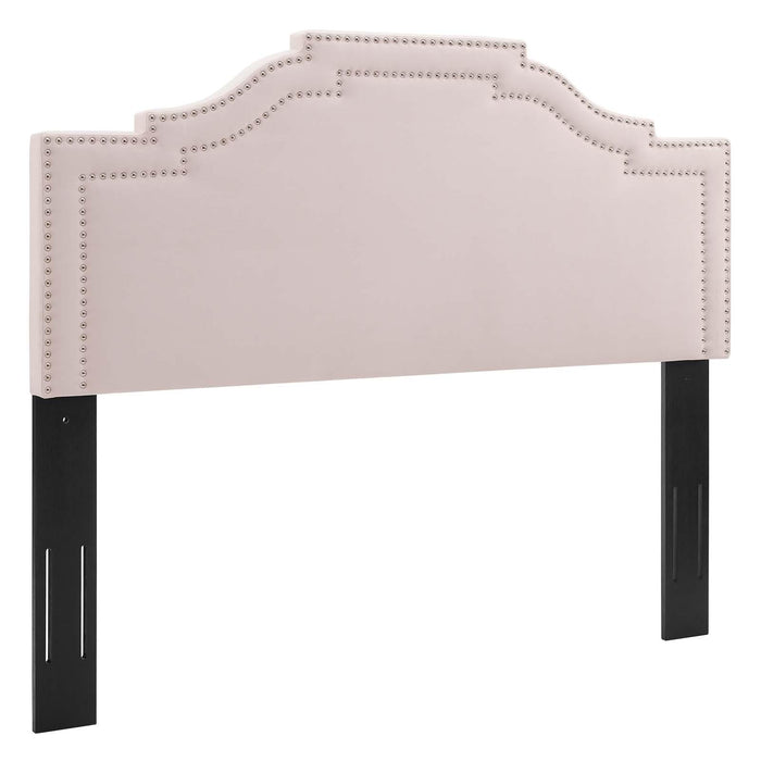 Lucia Twin Performance Velvet Headboard