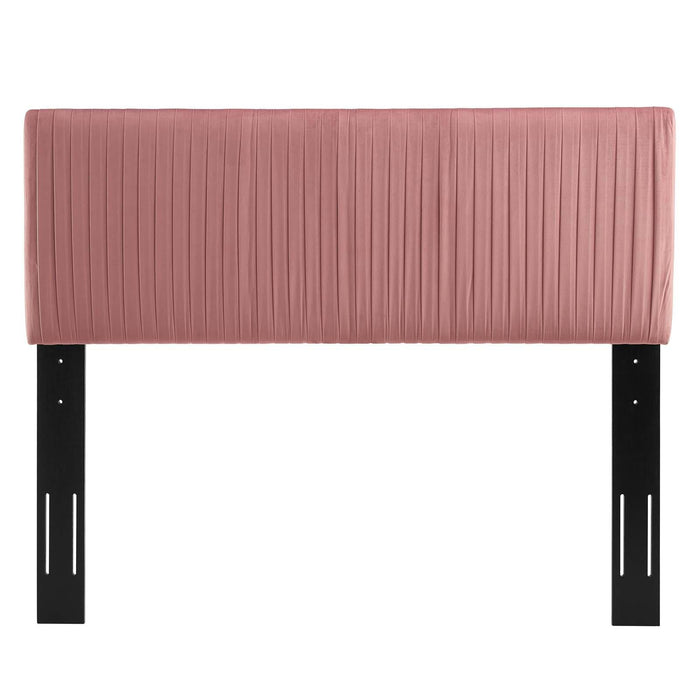 Eloise Channel Tufted Performance Velvet King/California King Headboard