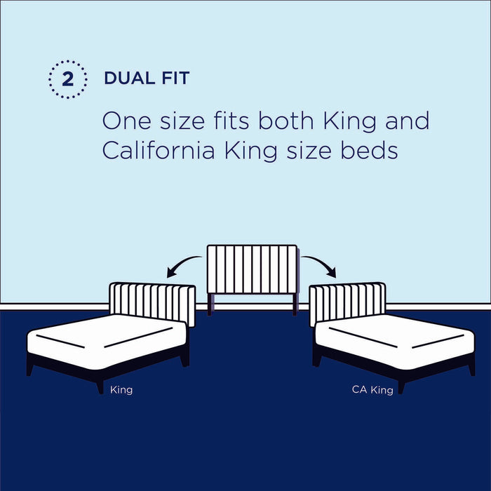 Lucia King/California King Performance Velvet Headboard