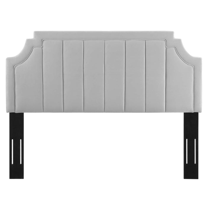 Alyona Channel Tufted Performance Velvet King/California Headboard