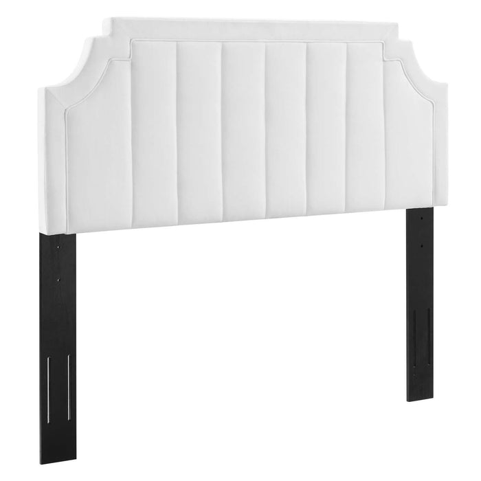 Alyona Channel Tufted Performance Velvet King/California Headboard