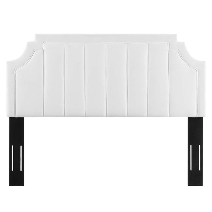 Alyona Channel Tufted Performance Velvet King/California Headboard