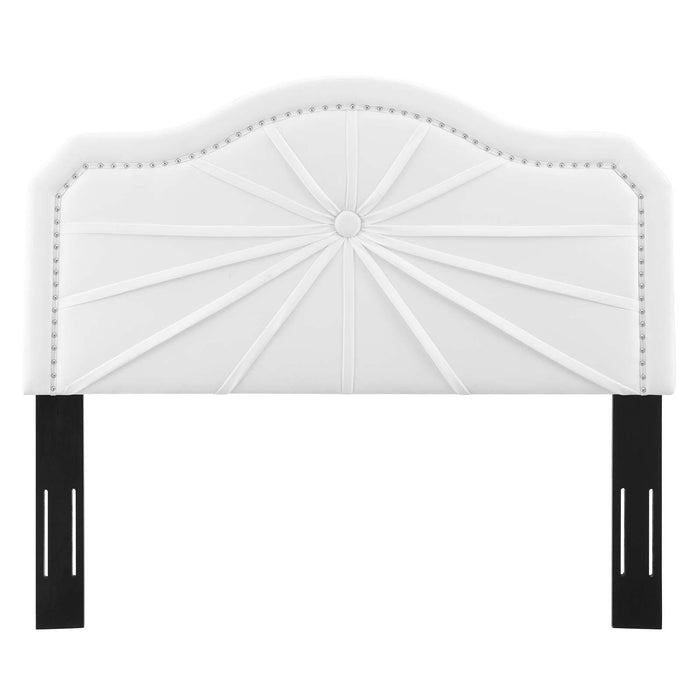 Kristin Pleated Performance Velvet King/California King Headboard