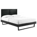 Marlee Twin Wood Platform Bed With Angular Frame image