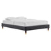 Harlow Full Performance Velvet Platform Bed Frame image