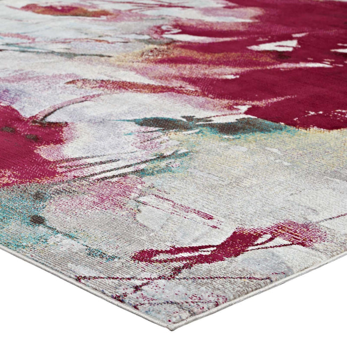 Blume Abstract Floral 8x10 Area Rug