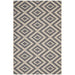 Jagged Geometric Diamond Trellis 8x10 Indoor and Outdoor Area Rug image