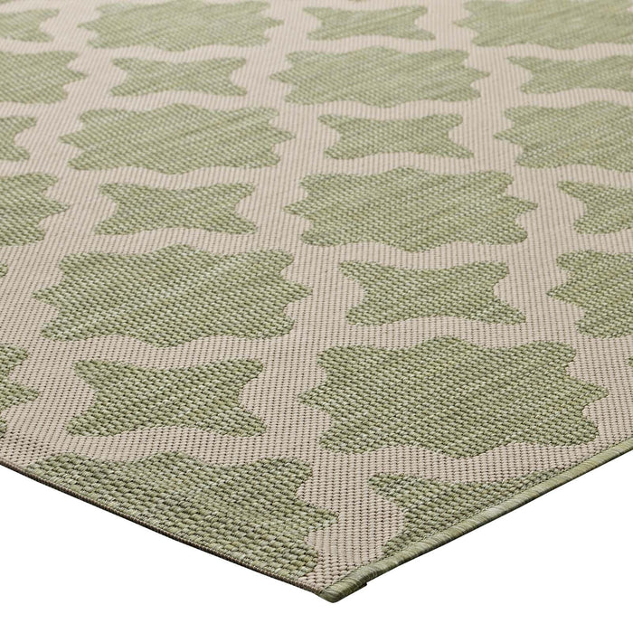 Cerelia Moroccan Trellis 8x10 Indoor and Outdoor Area Rug