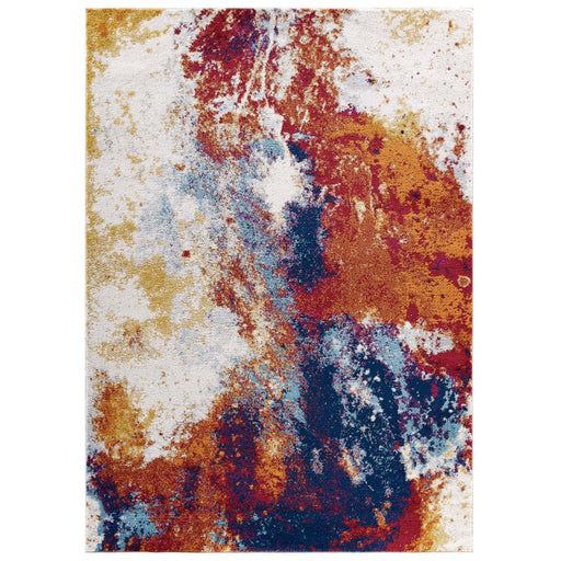 Entourage Adeline Contemporary Modern Abstract 8x10 Area Rug image