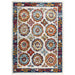 Entourage Odile Distressed Floral Moroccan Trellis 5x8 Area Rug image