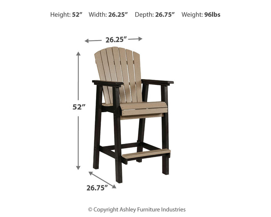 Fairen Trail Barstool (Set of 2) - Dinettes Plus Furniture