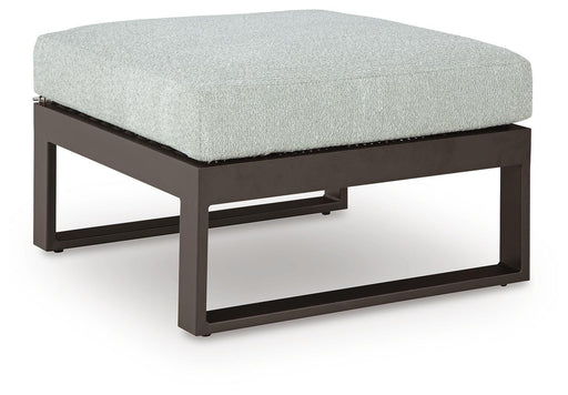 Beachloft Outdoor Ottoman with Cushion - Dinettes Plus Furniture