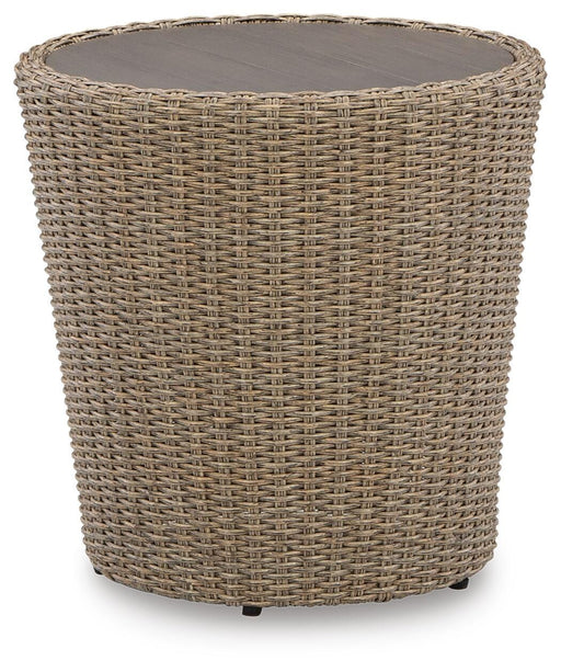 Danson Outdoor End Table - Dinettes Plus Furniture