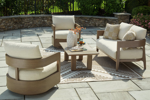 Serene Bay Outdoor Seating Set - Dinettes Plus Furniture