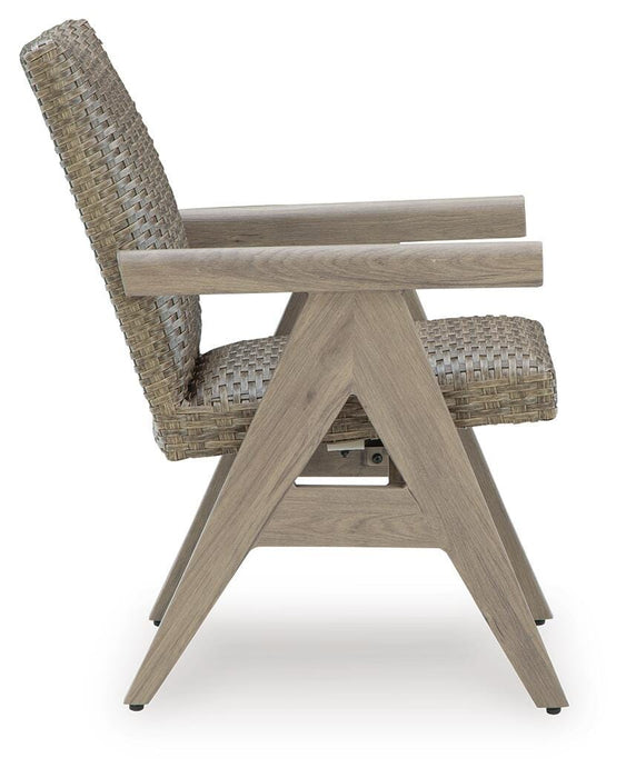 Cliff Trails Outdoor Rocking Arm Chair (Set of 2) - Dinettes Plus Furniture