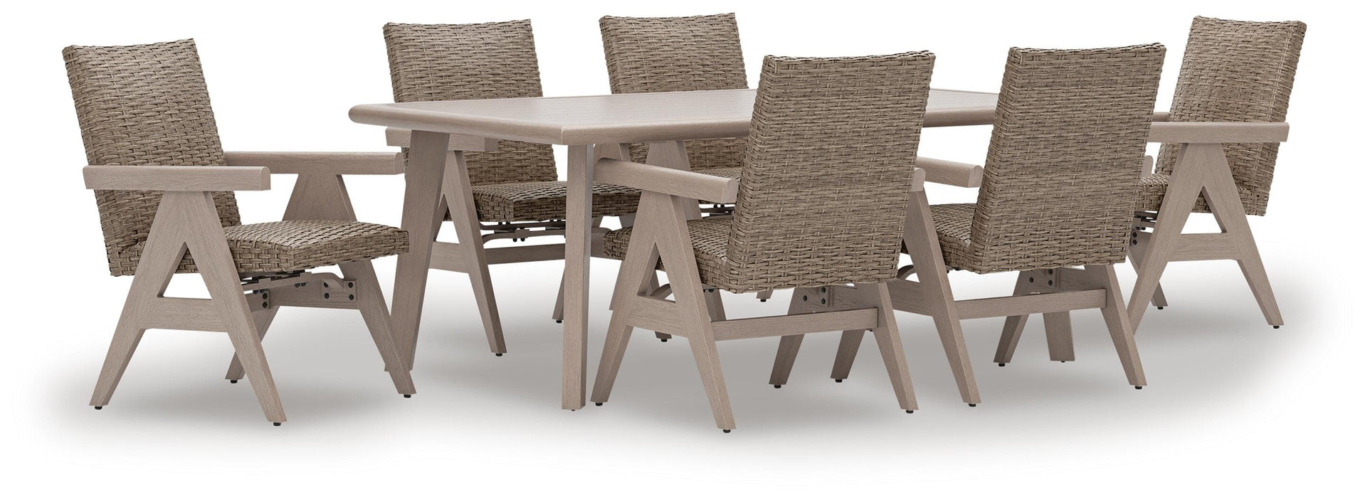 Cliff Trails Outdoor Dining Set - Dinettes Plus Furniture