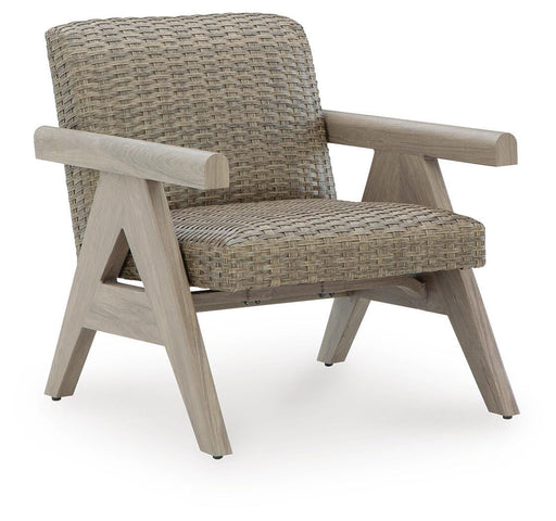 Cliff Trails Outdoor Rocking Lounge Chair - Dinettes Plus Furniture