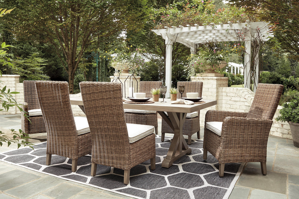 Beachcroft Outdoor Dining Set - Dinettes Plus Furniture