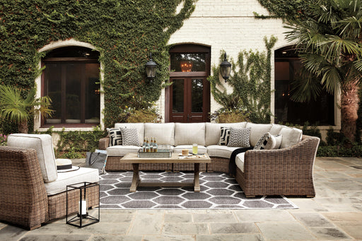 Beachcroft Outdoor Seating Set - Dinettes Plus Furniture