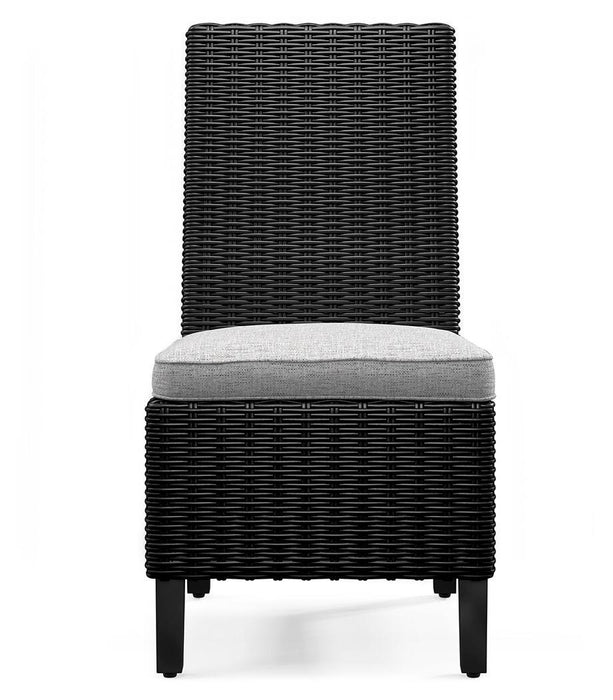 Beachcroft Outdoor Side Chair with Cushion (Set of 2) - Dinettes Plus Furniture