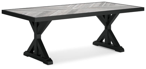 Beachcroft Outdoor Dining Table - Dinettes Plus Furniture