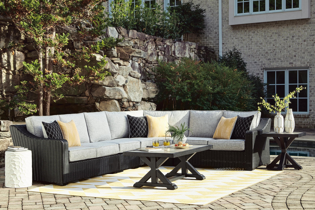 Beachcroft Outdoor End Table - Dinettes Plus Furniture