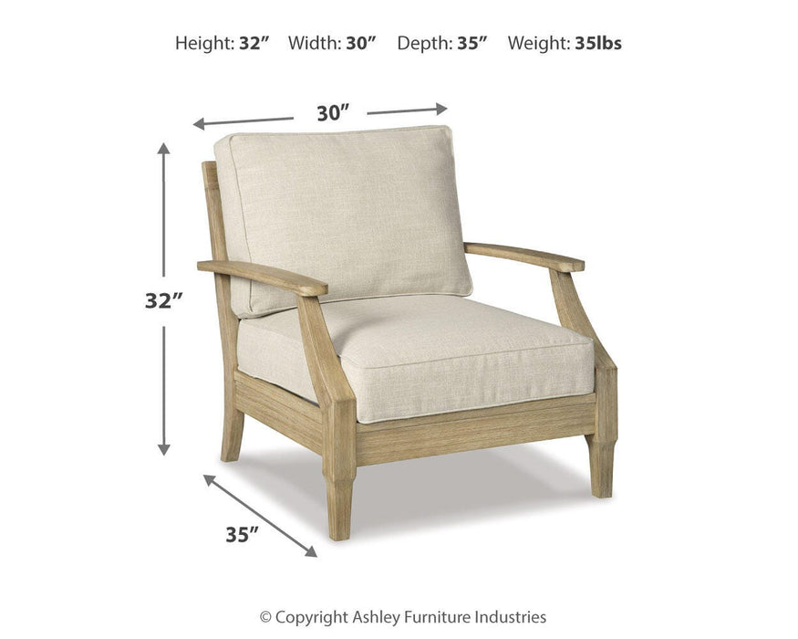 Clare View Lounge Chair with Cushion - Dinettes Plus Furniture