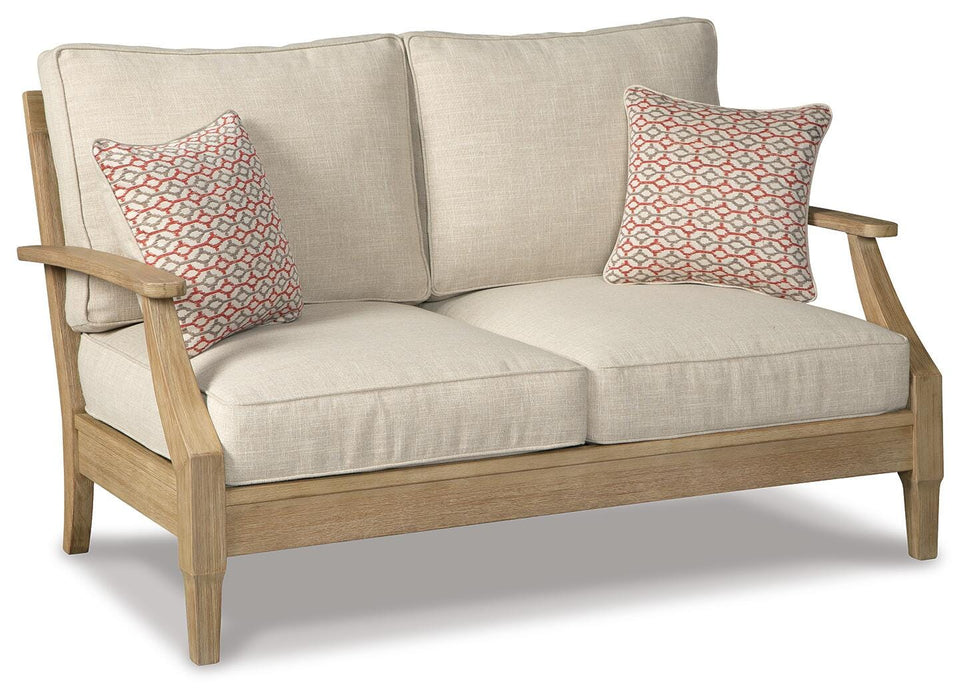 Clare View Loveseat with Cushion - Dinettes Plus Furniture